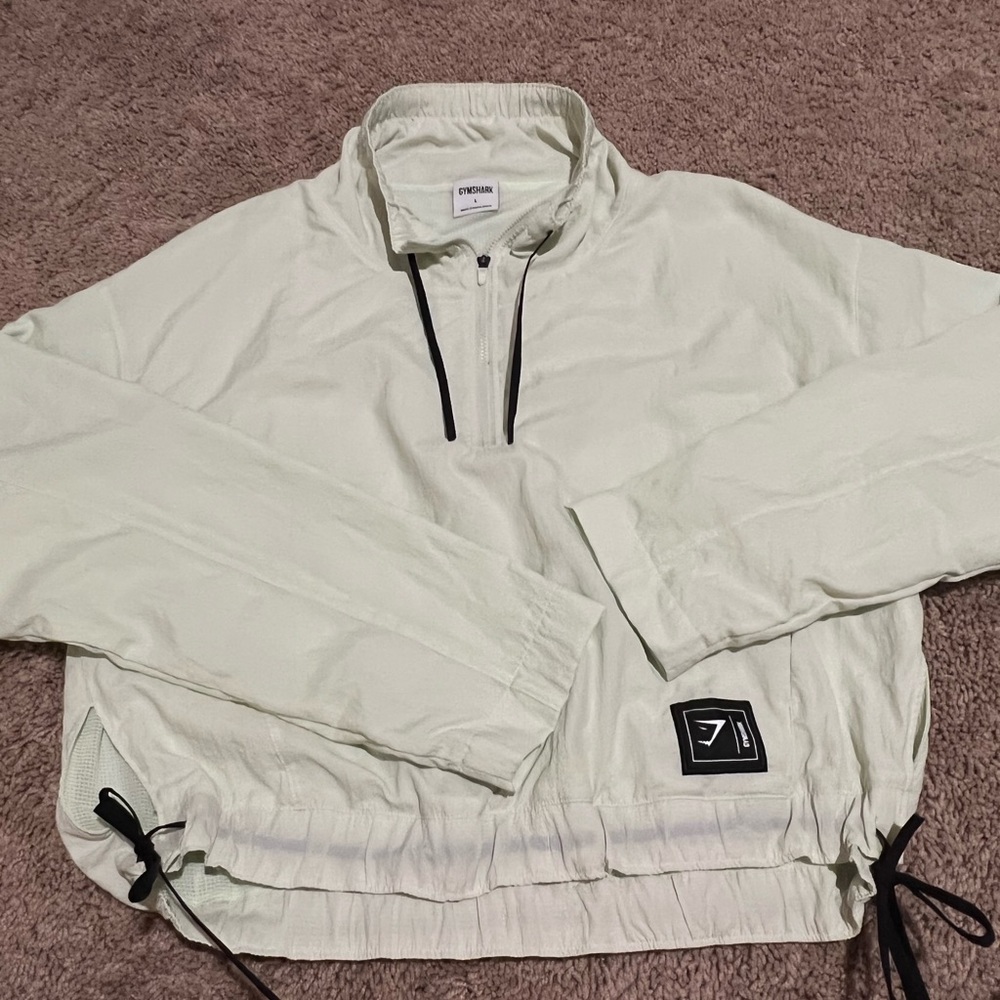 Gymshark light green cty pullover